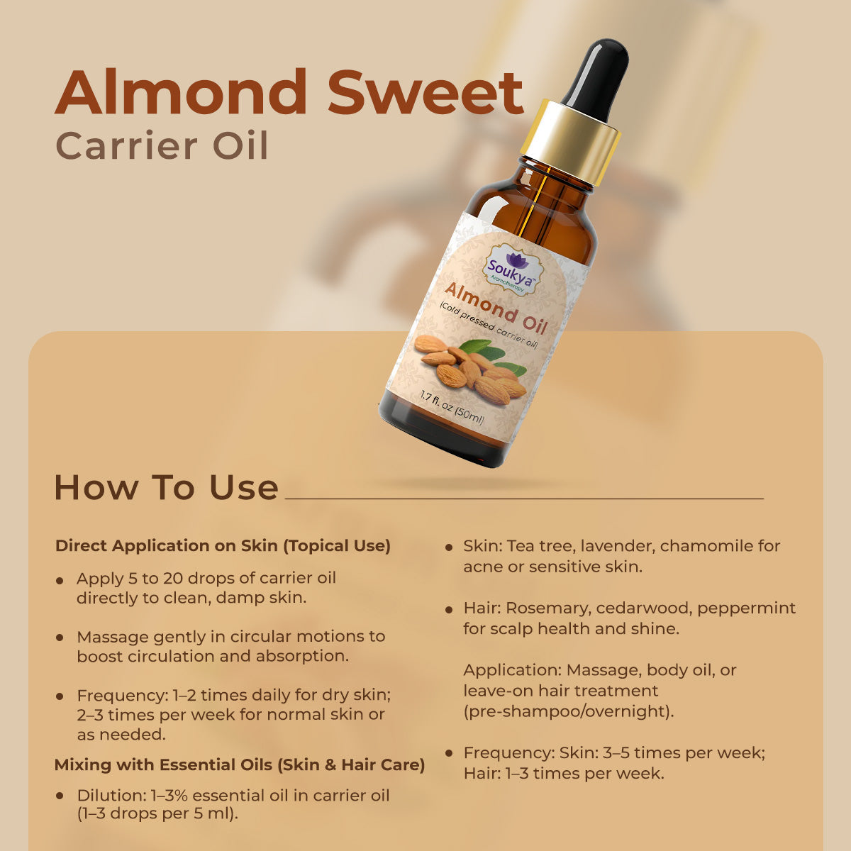 Almond Sweet Carrier Oil