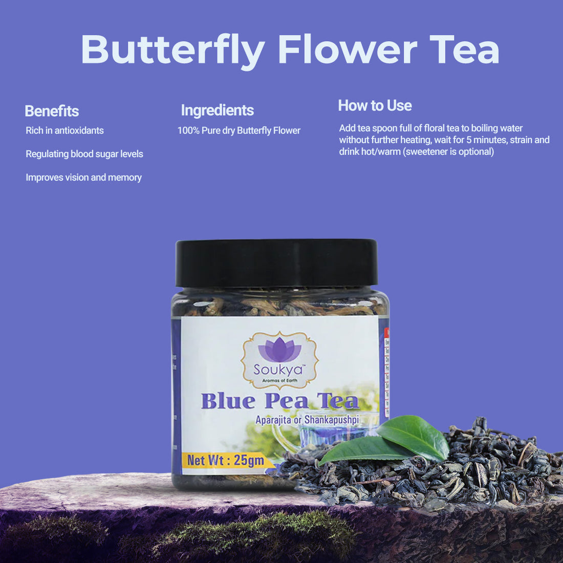 Butterfly Flower Tea
