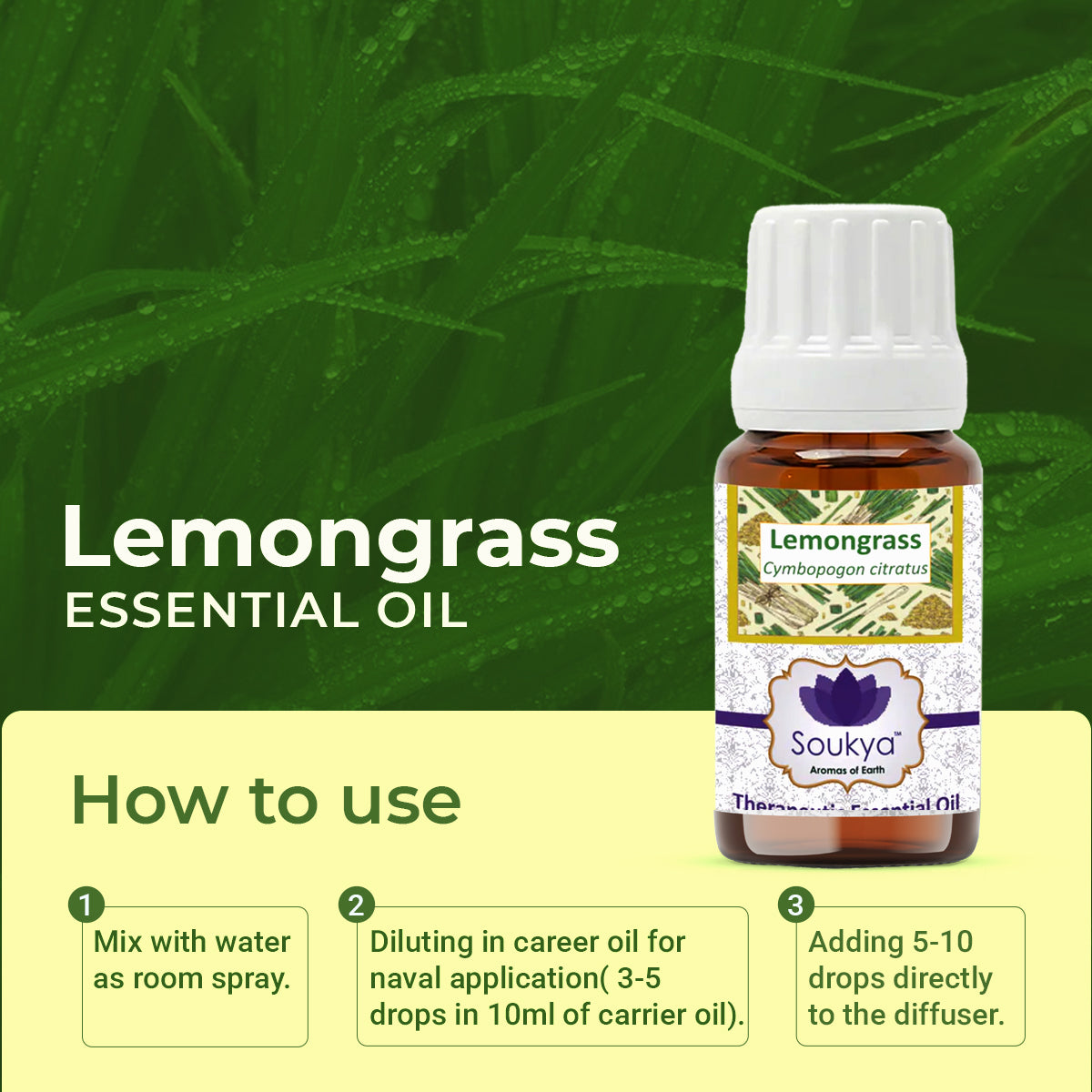 Lemongrass Essential Oil