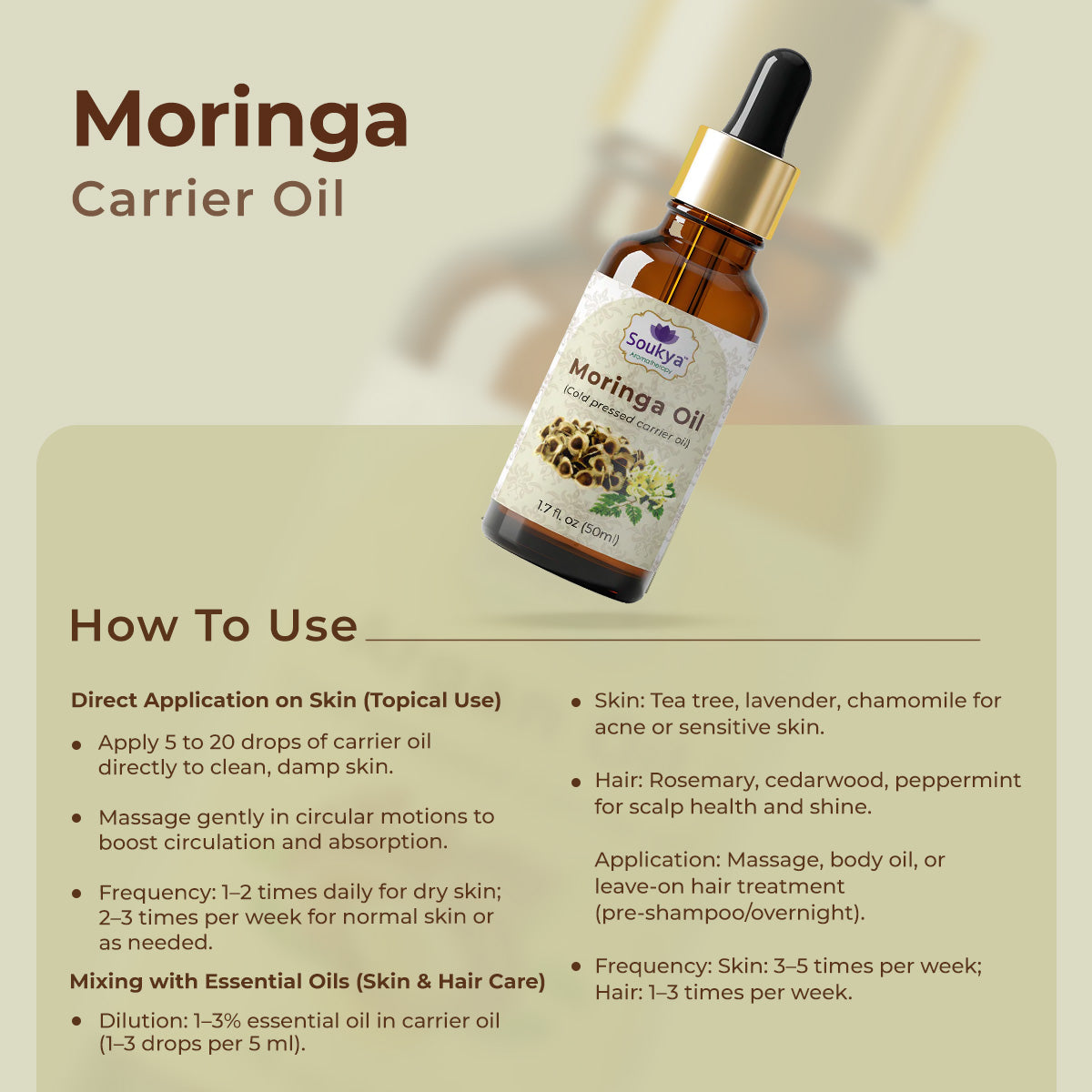 Moringa Carrier Oil