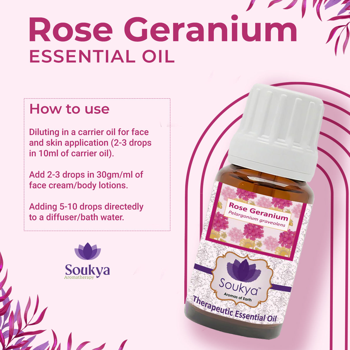 Rose Geranium Essential Oil