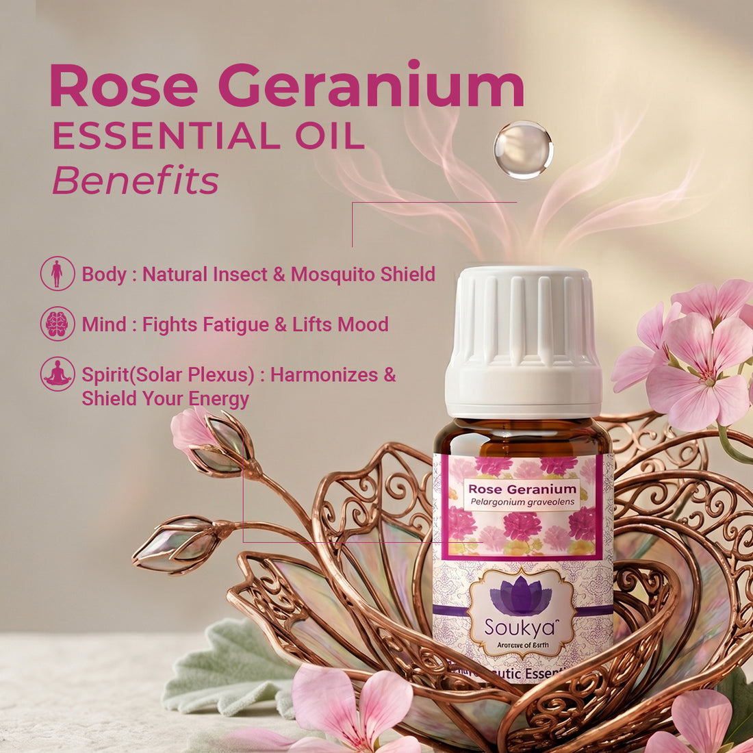 Rose Geranium Essential Oil