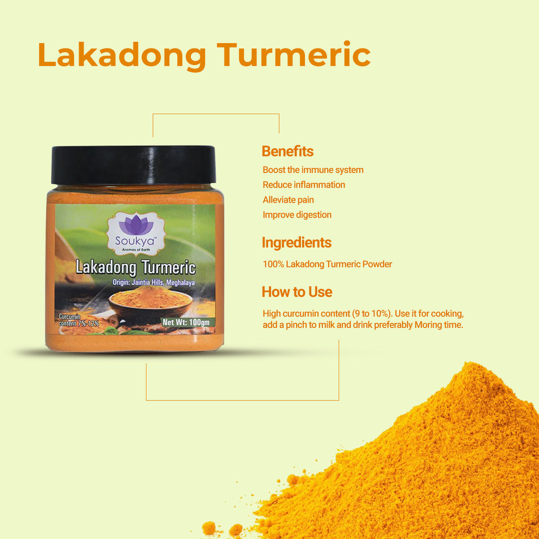 Lakadong Turmeric