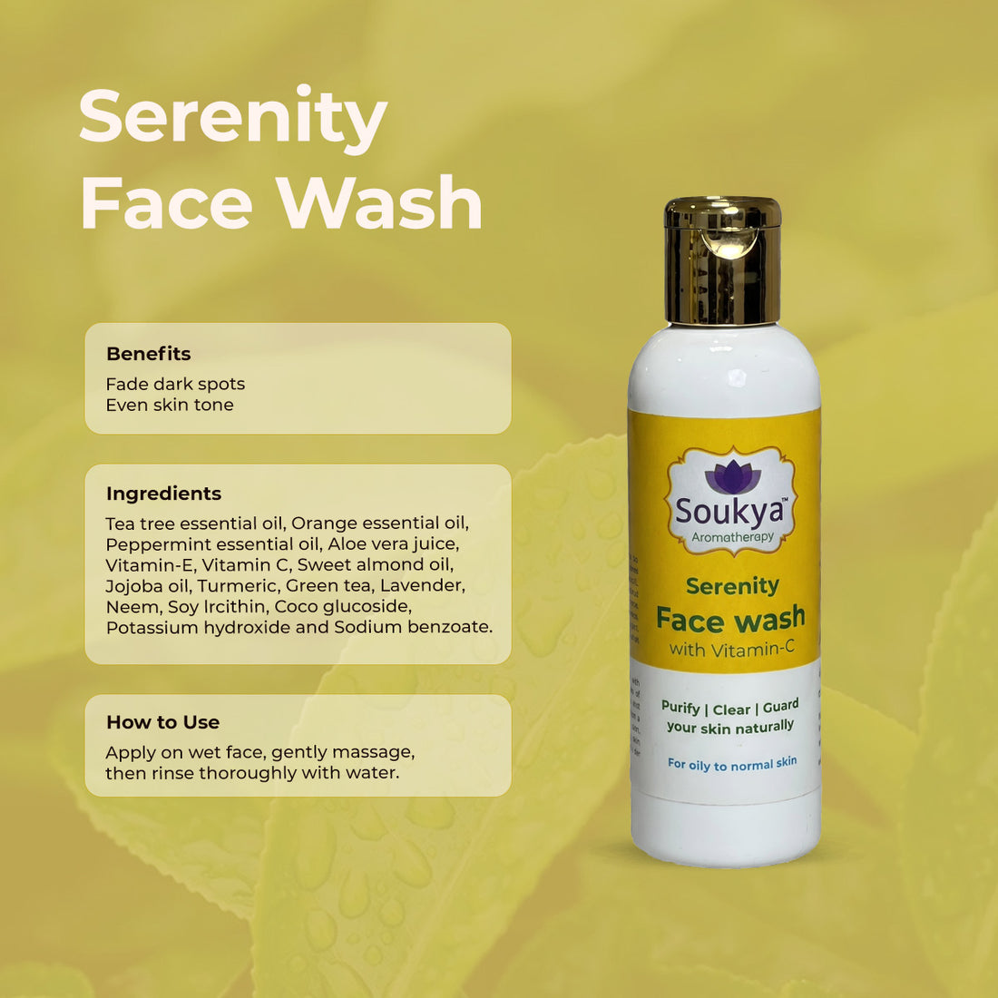 Serenity face wash